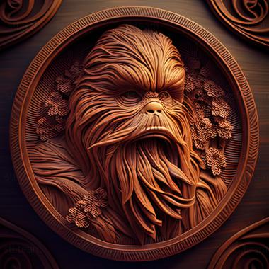 3D model Wookiee (STL)